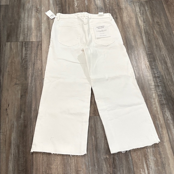 Good American Good Waist Palazzo White 12/31 NEW - Picture 3 of 9